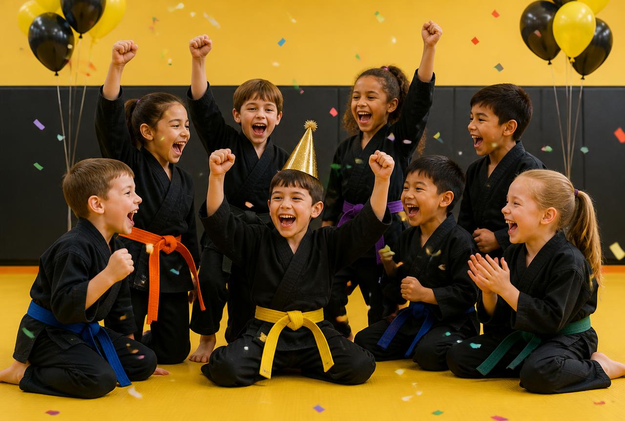 What Makes a Great Martial Arts Birthday Party in New Lenox