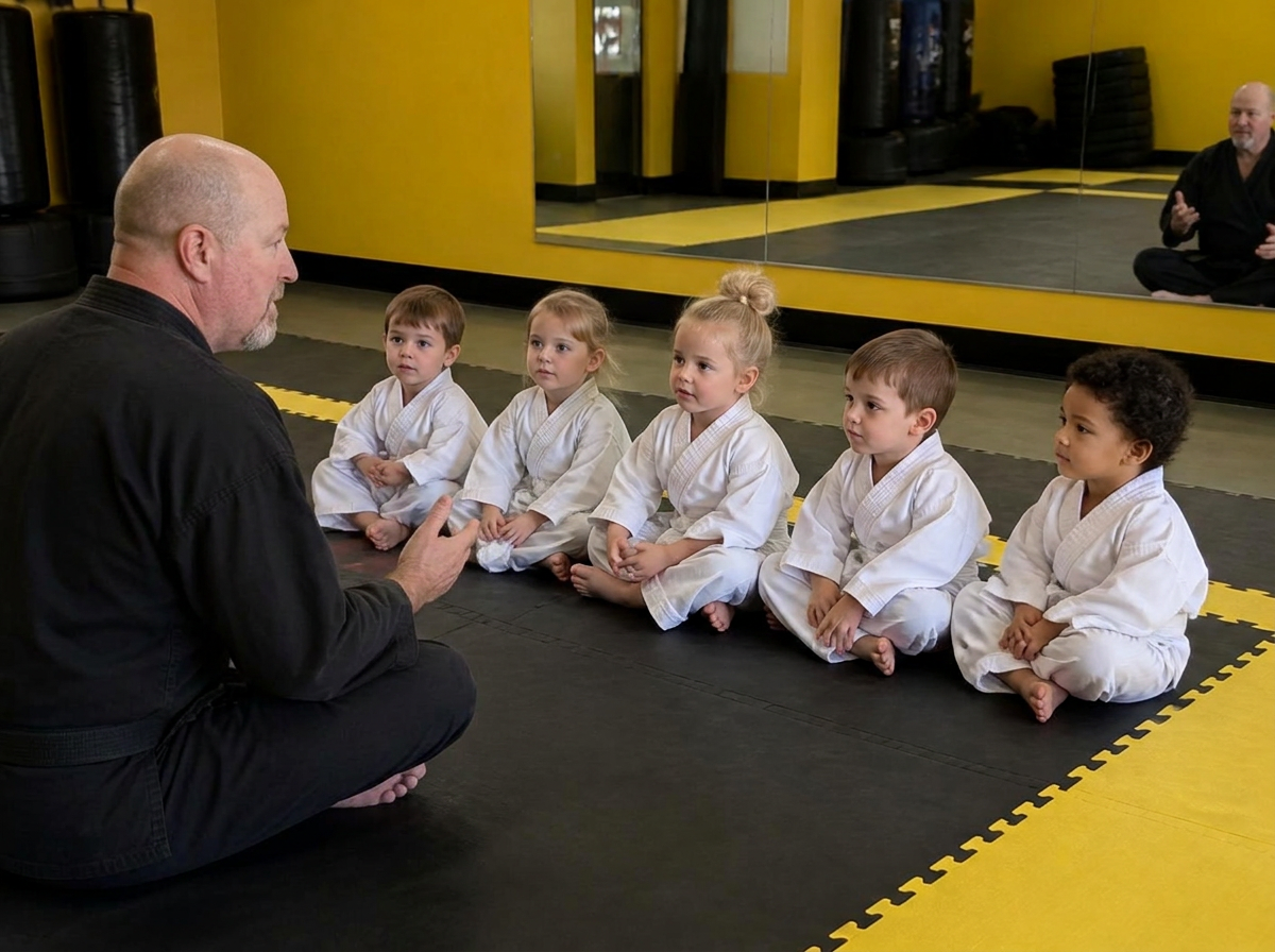 Early SKILLZ program (Ages 3–4) at Pride Martial Arts