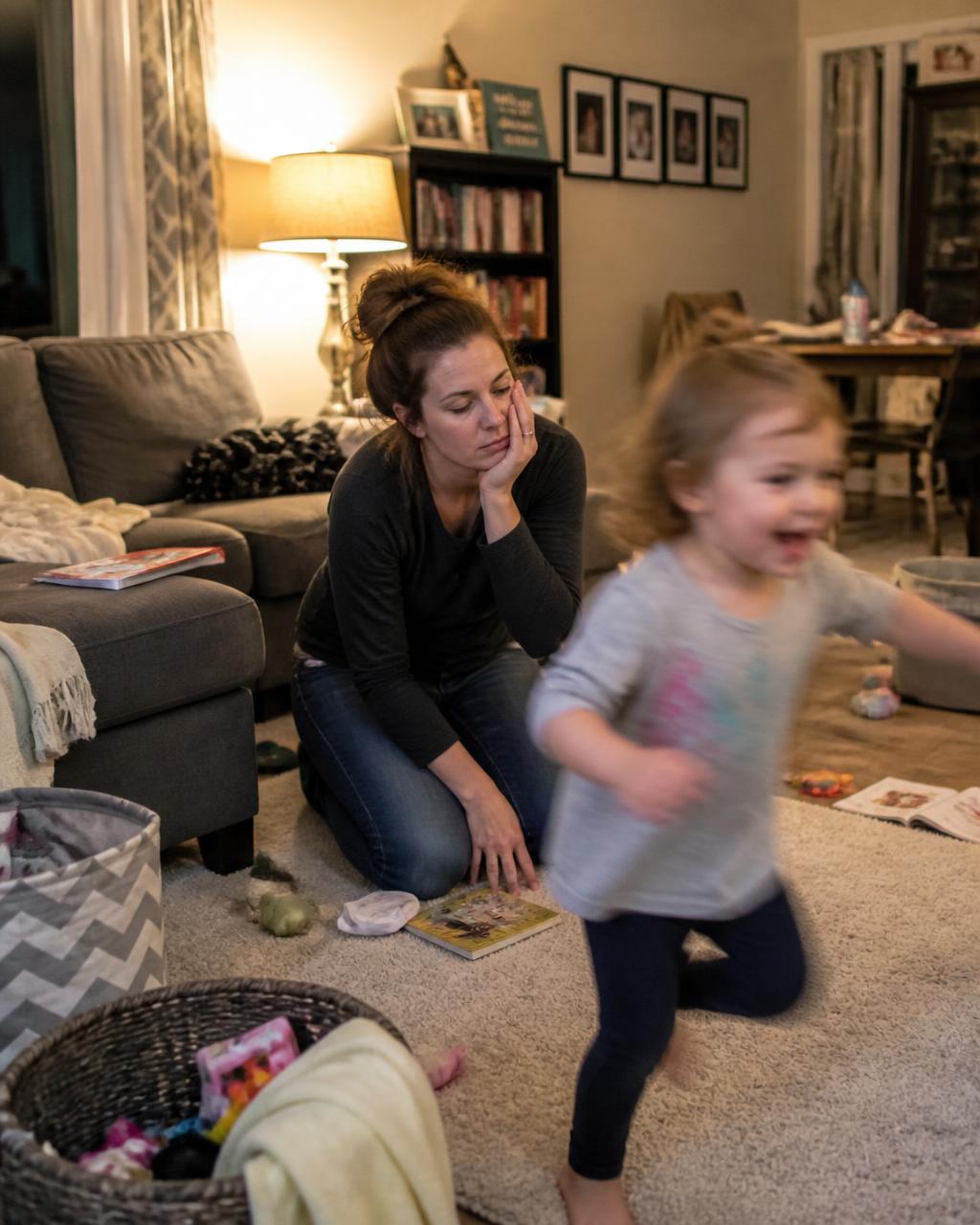 A ages 3–4 child struggling to focus before starting Early SKILLZ