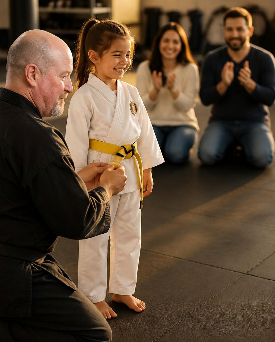 Early SKILLZ students training at Pride Martial Arts in New Lenox